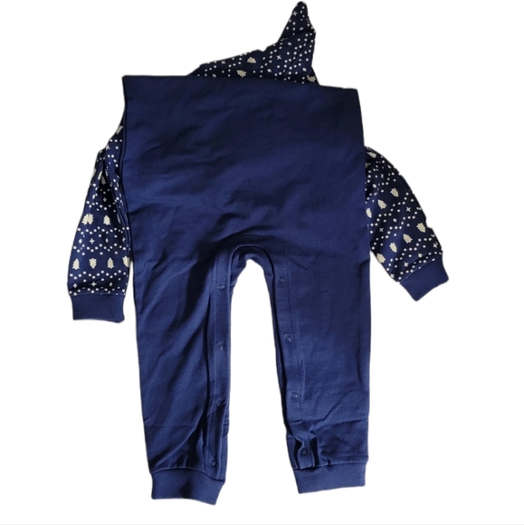 Cat & Jack 1pc Long Sleeve Pajama Bodysuit - Picture 4 of 4